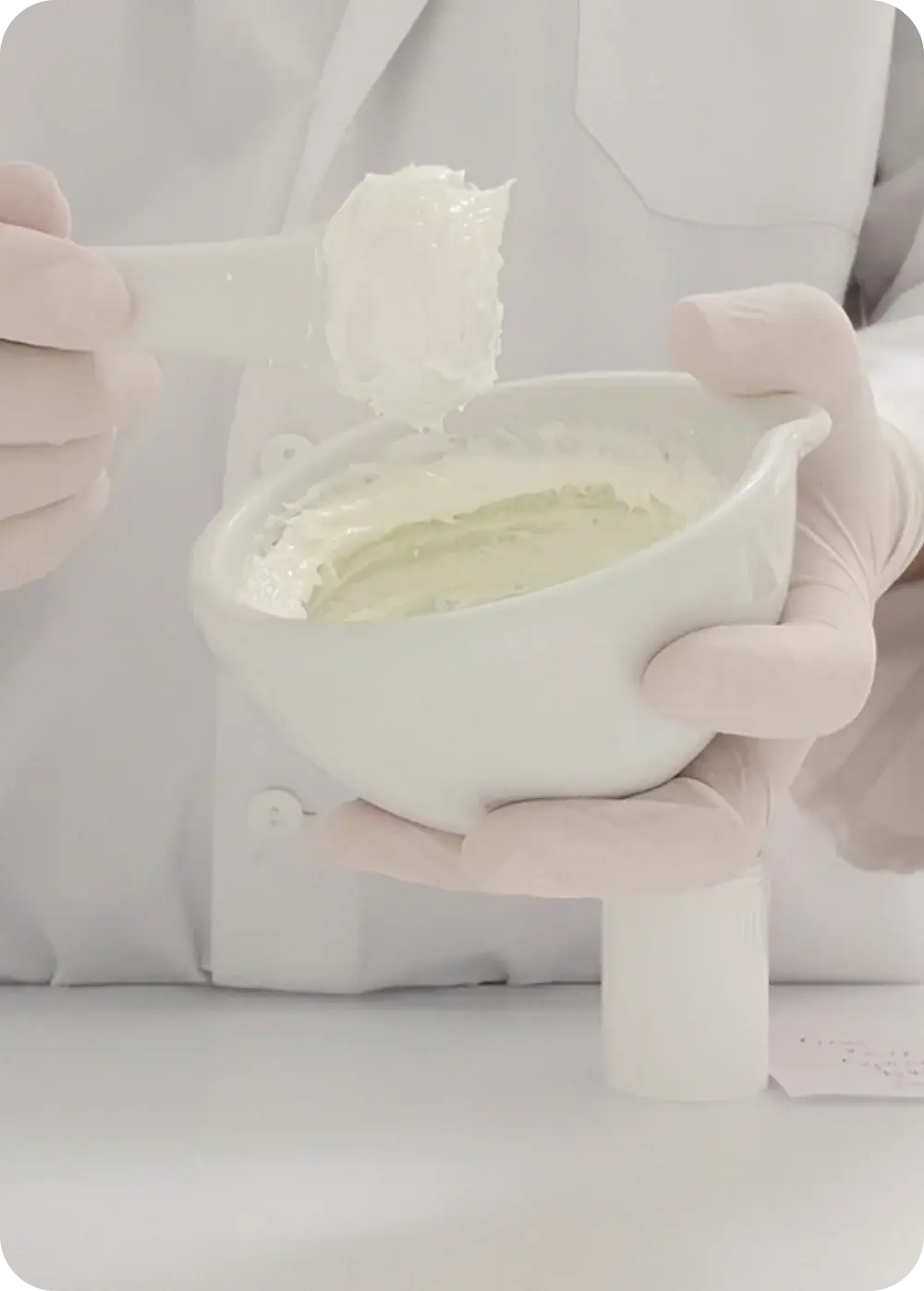 Pharmacist preparing a compounded medication