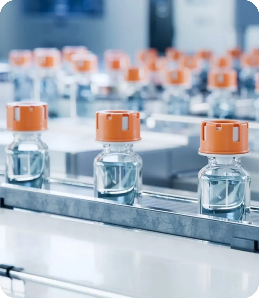 Pharmacist preparing an individualized medication